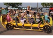 EL BICI BUS PARA IR A LA ESCUELA