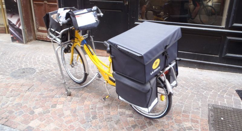 BICICLETAS URBANAS BLOG DE MOVILIDAD bicicleta la poste correos bicicleta la poste correos