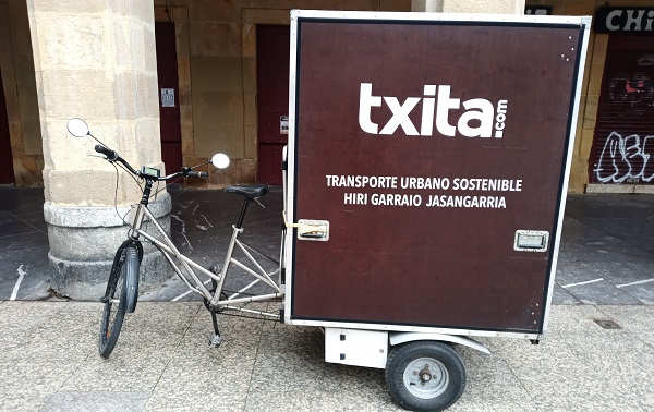 cargo bike de reparto