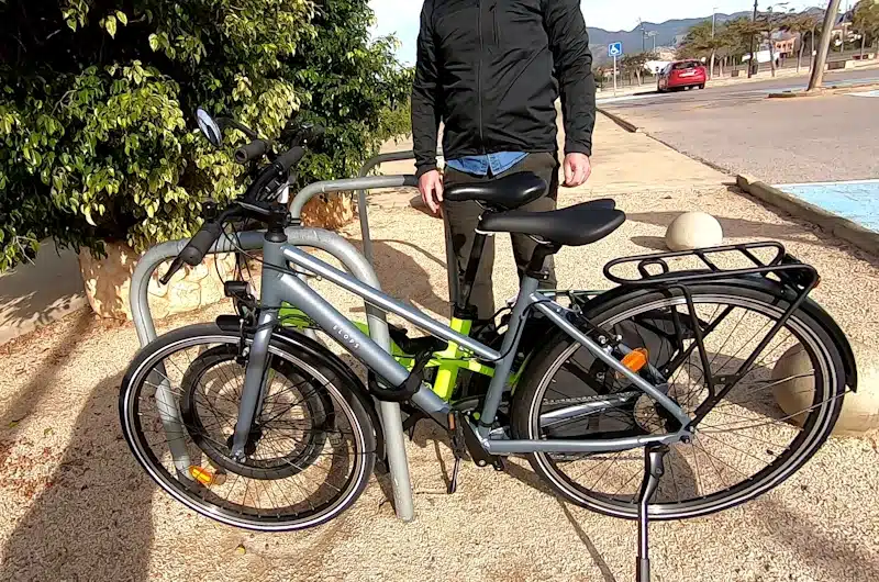 cadena antirrobo bici
